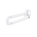 Safety Handrail Grab Bar Armrest Bathroom Shower Fold Down Toilet Anti-Slip Handfor Bathtubs Showers Ube Elderly Pregnant/White/75Cm