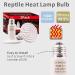 Dernord 150W E27 Heating Lamp - Ceramic Heat Emitter for Reptiles Chicks & Turtles | Outdoor Dark Radiator Spotlight - Buy Online on GoSupps.com