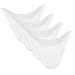 Heel Protectors Pillow Protector 2 Pairs High Heels Toe Cover Pointed Shoes White Dance Mat Sebs Heel Pads Toe Protectors Women