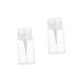 FRCOLOR 2Pcs Makeup Remover Water Bottle Container With Lid Cosmetic Container Toilet Bottle Pressure Foundation Waterproof Pump