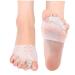 Bunion Corrector Sleeve with Forefoot Cushion Pad for Hallux Valgus Relief & Toe Alignment - Soft Lightweight Foot Sleeves for Men & Women