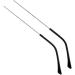 Replacement Glasses Arm Frame Glasses Arm End Caps 1 Pair Metal Frames for Eyeglasses Replacement Glasses Silver