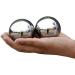 Handmill Ball Chinese Health Exercise Stress Balls - Stainless Steel Baoding Balls for Hand Therapy (55mm) with Carrying Bag - Buy Online on GoSupps.com