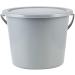 Pfiff 102361 Grooming Set - Lockable Grooming Bucket for Horse Care | Grey | International Shipping Available - Buy Online on GoSupps.com