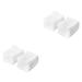 FRCOLOR 800 Pcs Makeup Cotton Pads Clean Pads Face Makeup Facial Cotton Remover Cotton Clean Face Cotton Care Square Box