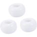 Cabilock Cute Round Toothbrush Holder - 9 Pcs Hygienic Storage for Braces Lovers - White Medium Toothbrush Organizer - Buy Online on GoSupps.com