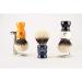 Epsilon Badger Shaving Brush Two-Row Blue 55/26 mm - Premium Standard Quality | International Shipping - Buy Online on GoSupps.com