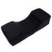 Lash Pillow Neck Support Eyelash Pillow Soft Grafting Eyelashes Memory Foam Eyelash Extension Pillow Makeup Salon with Pocket (Black)