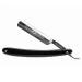 Heldenlounge - Carbon steel razor 5/8 inch - handles plastic black