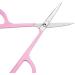 Cute Animal Ears Stainless Steel Eyebrow Scissors | 1pc Makeup Beauty Tool for Perfect Eyebrows - 16x4.5cm - Buy Online on GoSupps.com