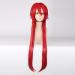 Wig for Grell Sutcliff Cosplay - Long Red Black Butler Costume Wig + Cap | International Shipping Available - Buy Online on GoSupps.com
