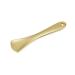 Metal-galvanik cream opener beauty and make-up tools cosmetic dosing spoons eye cream spoons wide mask pencil spoon (Size: Golden)
