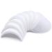 4 Pairs Black White Sewing Foam Shoulder Pads for Blazer Coat Jacket - 15mm Thickness - Buy Online on GoSupps.com