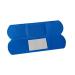 Food Service Adhesive Bandages  3/4 x 3  Blue  Fabric  100/box