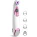 NCRD Blackhead Remover Vacuum USB Rechargeable Facial Pore Cleanser Electric Acne Extractor with 4 Probes