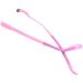 Deebow Glasses spare bar yewear leg 1 pair of children-toilet-temple repair parts Universal TR-Silicon-student replacement glasses pink