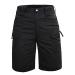 usnsm Shorts Men,Men's Hiking Cargo Shorts Golf Outdoor Work Tactical Shorts with Multi Pocket for Fishing Travel Black Small