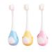 Ashluyak toothbrush for children toothbrush with soft bristles cartoon portable bacteriostatic anti -sensitive toothbrush child toothbrush for outdoor activities at school