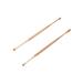 HLLMX 2 PCS Professional Ear Cleaner Spiral Ear Wax Cleaner Double-Ended Ear Cleaning Tool Stainless Steel 360 Spiral Ear Massage Cleaning Tool for Kids and Adults&Senior