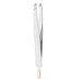 Jojomis Portable 2-in-1 Stainless Steel Eyebrow Shaper Tweezers Blackhead Ance Cleaning Tool