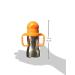 Thinkbaby Stainless Steel Thinkster Bottle - Orange 9oz | Durable & Safe Drinking for Kids - Buy Online on GoSupps.com