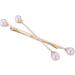 New 2025 2Pc Gift Fashion Pearl For Women Korean Metal Hairpin Geometric Side Clip Hair Barrettes New For Fashion Hair Accessories Hairgrip Jewelry Fashion Accessories Creative Gift - Buy Online on GoSupps.com