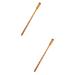 Fomiyes 2st scratch personalized back scratch back scratch gift back massage gift long back scratch relaxation massager for the body of wooden ornaments long handle