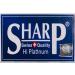 Buy 100 Sharp Hi Platinum Double Edge Razor Blades - Men's Safety Razor Blades for Smooth Shaving (1 Year Supply) - International Shipping Available - Buy Online on GoSupps.com
