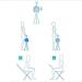 Canes Cane Folding Stool Elderly Disabled Persons Underarm Crutches Folding Cane Stool Aluminum Alloy Anti- Slip Three- Legged Walking Stick powerfully - Buy Online on GoSupps.com