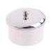 Piaopiaoniu 3-Piece Stainless Steel Nail Art Equipment Cups with Lids - Acrylic Liquid & Powder Holders for Nail Tools - Buy Online on GoSupps.com