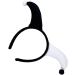 hgnxa Hairbands Festive Photo Booth Props Jester Clown Horn Headbands Party Headpiece Fun Headbands for Music Festivals Black Red - Buy Online on GoSupps.com