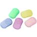 Portable Disposable Soap Sheets - 200 Pieces Travel Soap Paper Box (5 Colors) - Ideal for Hand Washing & Cleaning - Buy Online on GoSupps.com