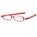 Iynwbjts 360 rotatable reading glasses for men foldable fashion glasses for older people 1853 reading glasses for women stand reading glasses (color: red box size: 2.50) 2.50 Red Box