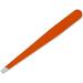Effective Eyebrow Slanted Tweezer Covered with Colour Silicon (Orange) - Buy Online on GoSupps.com