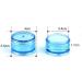HaiSea Weekly Travel Pill Planner - Monthly Pill Organizer with Separate AM/PM Compartments (Colors Vary) - White - Buy Online on GoSupps.com