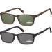 Buy Generico Reading Glasses for Men & Women | 2.00 & 2.50 Power | Stylish Black Matt & Tortoise Sunglasses | International Shipping - Buy Online on GoSupps.com