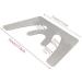 Bceer Dental Occlusion Plate for Upper Jaw - Autoclavable Prosthetic Instrument for International Shipping - Buy Online on GoSupps.com