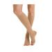 Medi Medive Plus compression knee socks unisex |Medical compression stockings CCL2 for women and men |Black |Size II |Open tip |normal