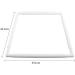 Square Plastic Clip Frame for Embroidery & Cross-Stitch | Universal 43.1x43.1cm Frame for Quilting, Needlepoint & Silk-Painting - Buy Online on GoSupps.com