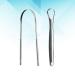 Tongue Scraper Dental Tongue Brush Tongue Cleaner made of stainless steel