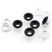 CRAFTMEMORE 100pack 3/16 ID Colored Eyelets Grommets with Washers - Black Aluminum Eyelets for DIY Craft, Shoes, Clothing, Leather, Canvas - Buy Online on GoSupps.com