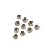 Hearing Aid Domes 8mm Smoky Gray Tips Ear Pieces Comfortable for Open Fit BTE Sound Amplifier PSAP Kit Invisible, Except for RIC 8mm (M * 10)