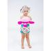 Petit Lulu Waterproof Pull-Up Overpants Size M (6-10 kg) | Floral Cubes | Eco-Friendly Fleet Diapers | EU Made - Buy Online on GoSupps.com