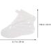 Minkissy 50pcs Disposable Plastic Shoe Covers - Foot Care Pedicure & Spa Thermotherapy Protection - Buy Online on GoSupps.com