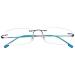 Rongchy Super Light Titanium Nearsighted Glasses - Fashionable Myopia Frames for Men & Women | -0.50 to -6.00 Strength | Stylish Blue Design - Buy Online on GoSupps.com