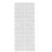 dijiusidy 12 Pieces Tabs Tape in Hair Extensions Pre-cut Home Supplies DIY Crafts Beauty Tools Double-sided Sticker Styling tab white1*4cm*12P - Buy Online on GoSupps.com
