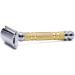 Parker Safety Razor Convertible - Double Head Safety Razor with Open & Closed Comb + 5 Double Edge Blades | International Shipping Available - Buy Online on GoSupps.com