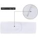 2-Pack Adjustable Spa Headband for Women - Facial Makeup Hairband Towel Cloth with Magic Sticker - Black + White - Buy Online on GoSupps.com