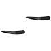 Beavorty 2 STK massage tab SCHABEBRETT MANUEL HORN THE HORN THE BOOK MASSAGE BRETT MAYSAGESTE MULTIONTOOLS Tool Skin scratch massage H rner Multifunction Black Water 17x3cmx2Pcs Blackx2st