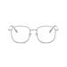 TR Square Large Frame Clear Vision Computer Reader Reading Glasses Blue Light Blocking Glasses (Color : Gray-Silver Size : +0.00) +0.00 Gray-silver